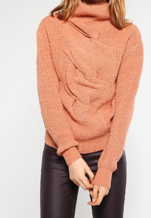 Pullover - cognac