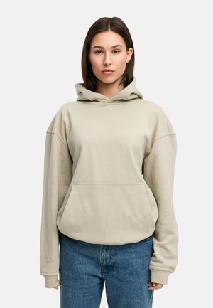 Kapuzenpullover - taupe sand