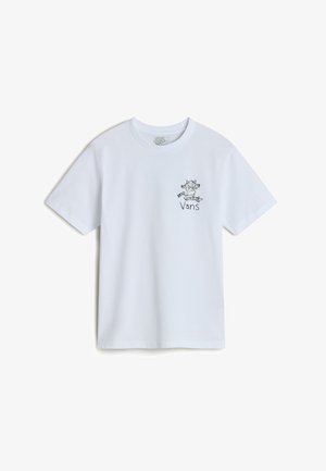 Vans BOARD GANG - T-shirt med print - white
