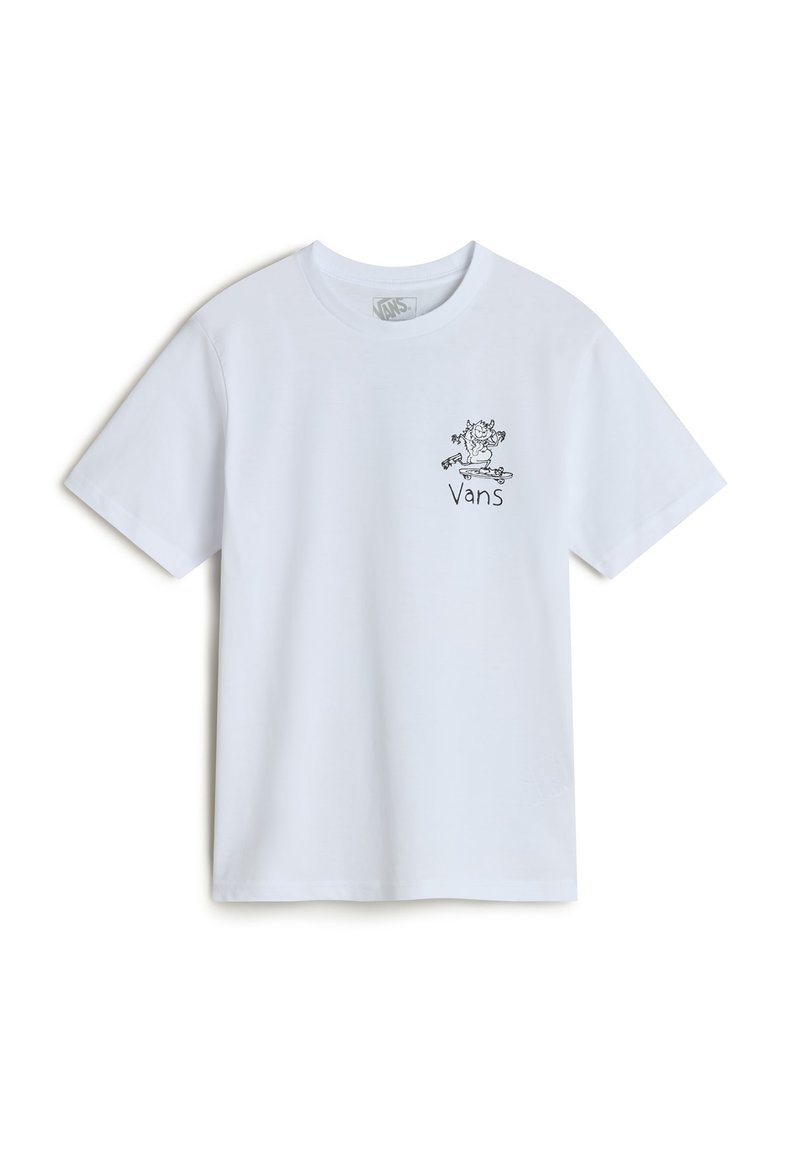 Vans BOARD GANG - T-shirt con stampa - white/bianco - Zalando.it