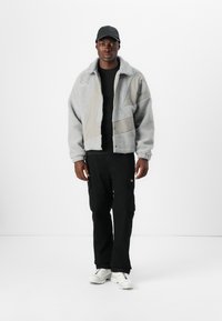 Umbro COACH JACKET - Flísová bunda - harbor mist/ultimate gray