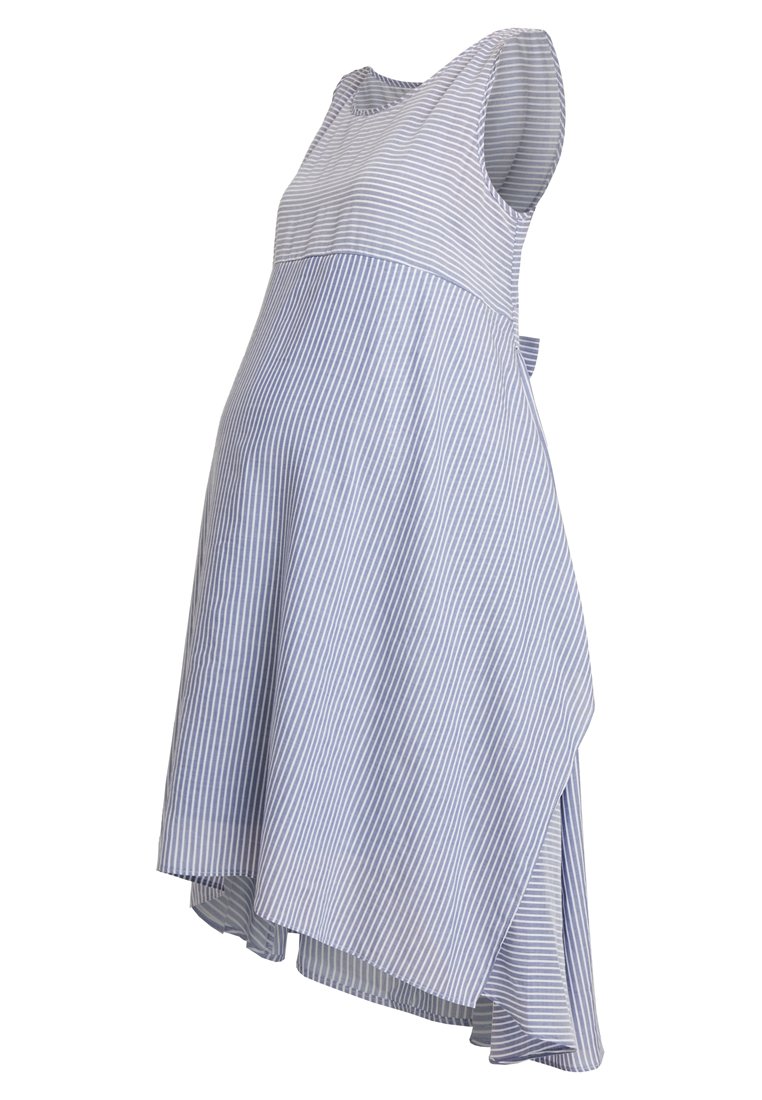 Attesa Maternity Jurk blauw