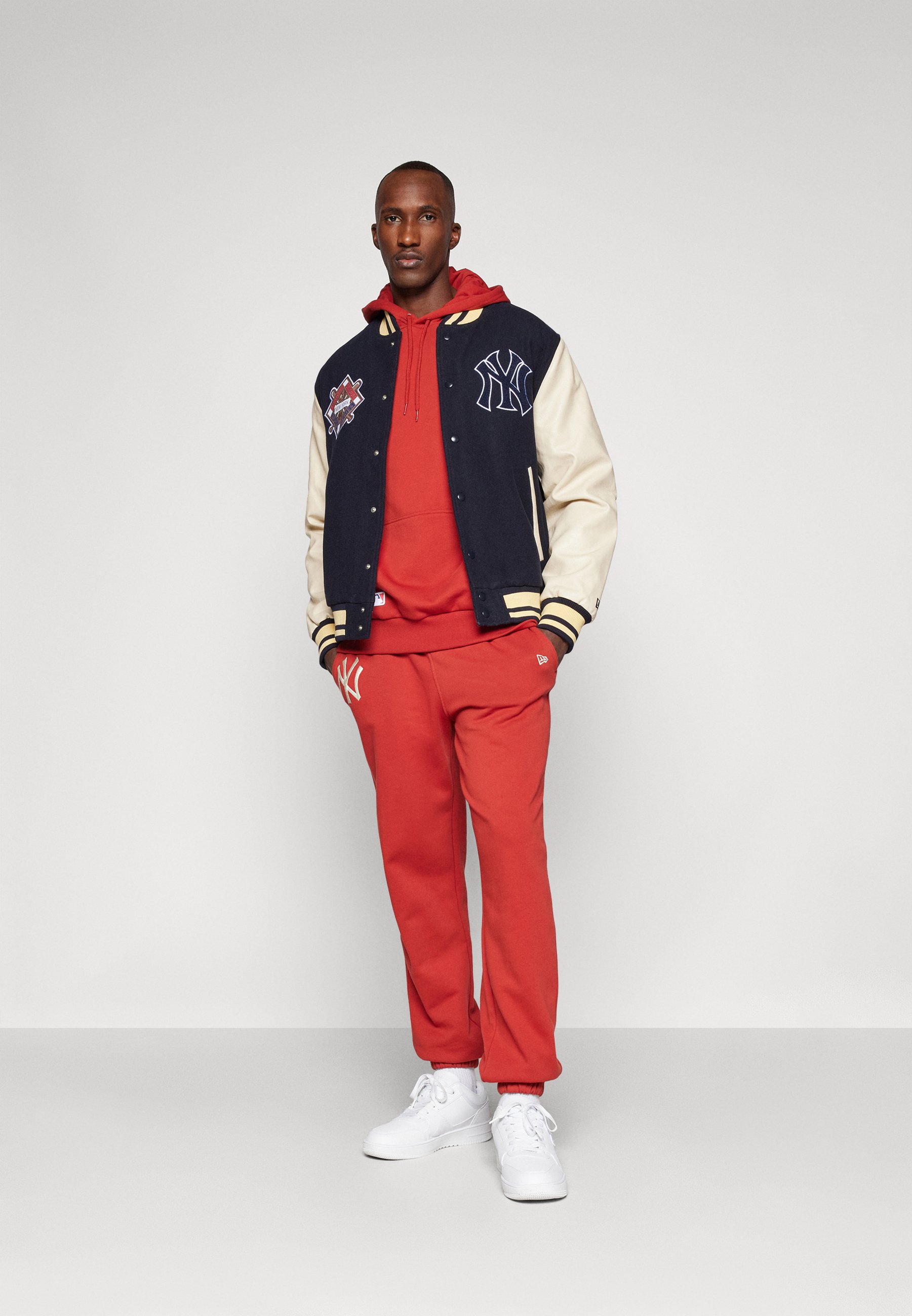 New Era MLB NEW YORK YANKEES PATCH VARSITY JACKET - Outdoor