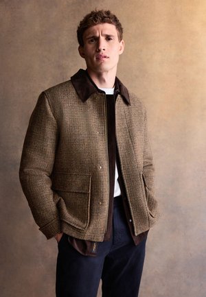 Next, REGULAR FIT - SIGNATURE HARRIS TWEED  - Veste mi-saison - brown