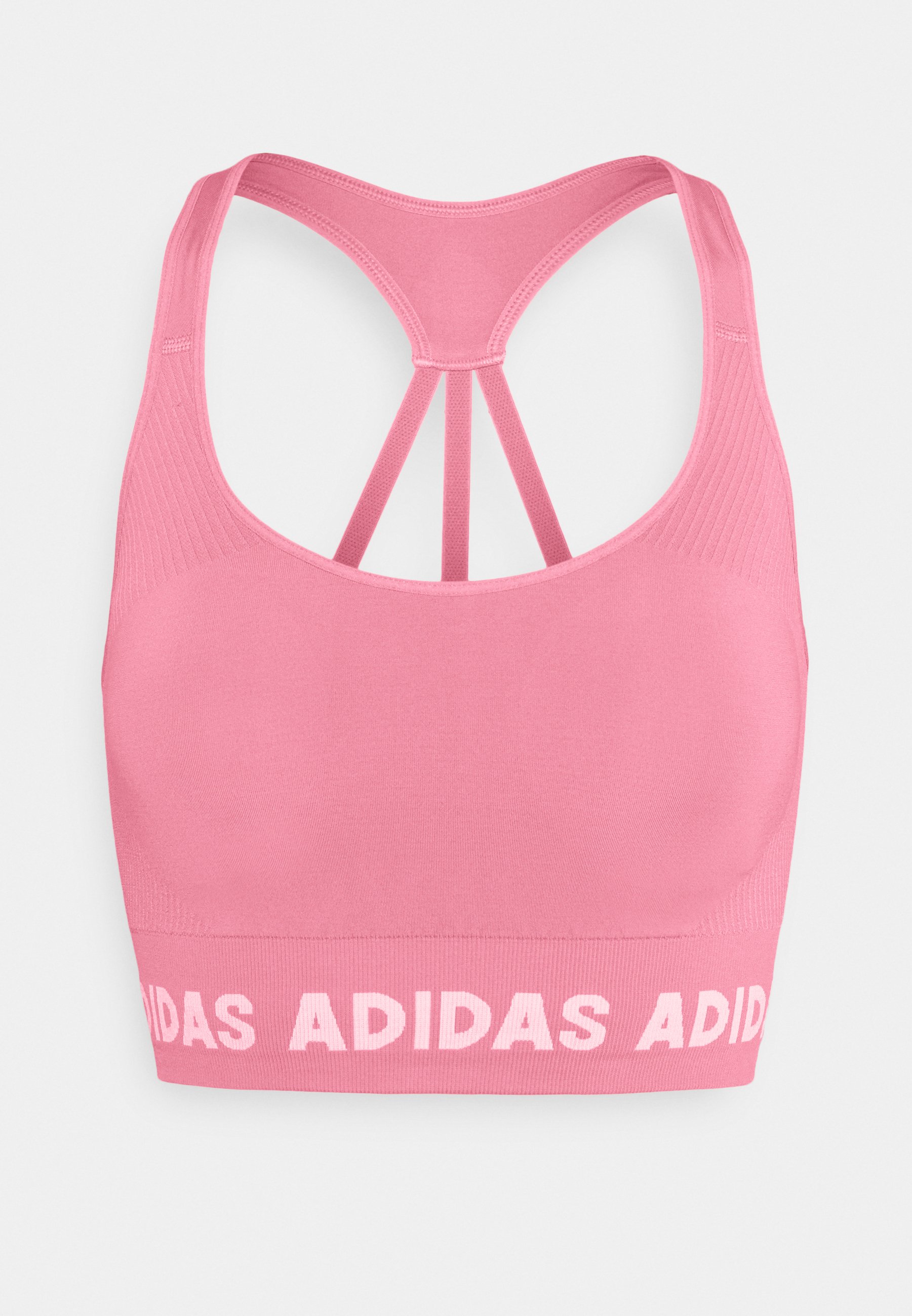 adidas Performance BH AEROKNIT - Sport-bh met light support - hazy  rose/roze - Zalando.nl