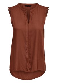 ONLY KIMMI  - Camicetta - cognac
