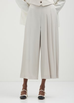 Calliope PIEGHE  - Pantaloni - beige