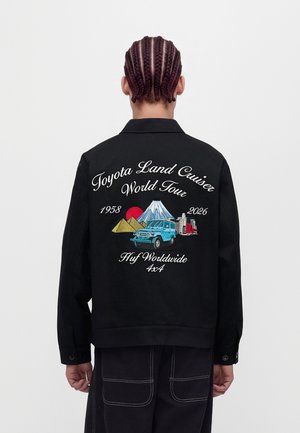 HUF, LAND CRUISER WORLD TOUR UNISEX - Дънково яке - black