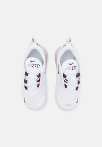 Nike Sportswear AIR MAX 270 - Športni copati - white/burgundy crush/platinum violet
