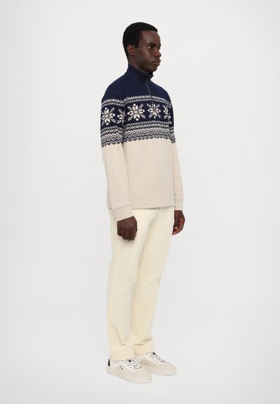 Polo Ralph Lauren LONG SLEEVE HALF ZIP - Pulover - multi coloured
