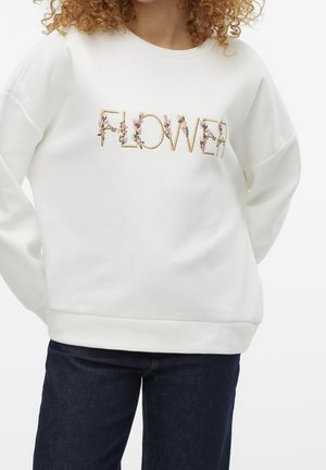 Sweatshirt - white
