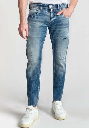 AJUSTÉ STRETCH - Jeans Slim Fit - bleu