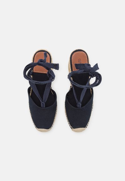 Polo Ralph Lauren WEDGE - Σανδάλια με πλατφόρμα - navy