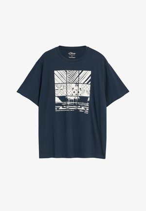 s.Oliver, - T-shirt z nadrukiem