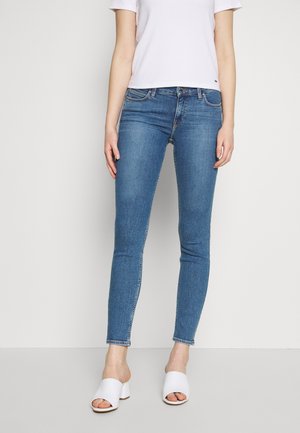 Skinny-Farkut - blue denim