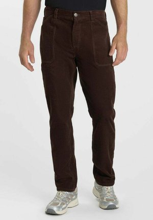 Le Temps Des Cerises PANTALON DROITE RENSO - Broek - marron