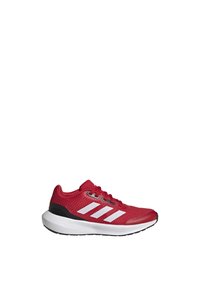 adidas Performance FALCON 3 LACE - Silniční běžecké boty - better scarlet   cloud white   core black