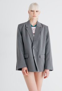 Gina Tricot RELAXED  - Blazer - grey melange