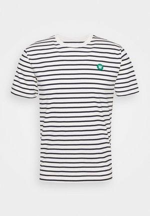 ACE - T-shirts print - offwhite/navy