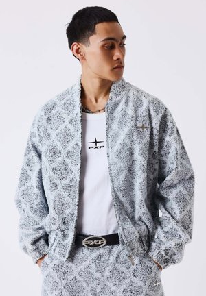 Project X Paris VESTE MOTIF À CARREAUX MOUNTAIN - Blouson Bomber - noir
