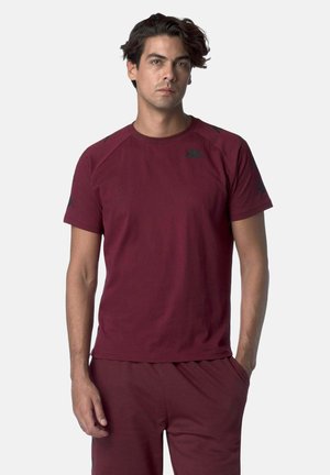 T-shirt con stampa - red dahlia