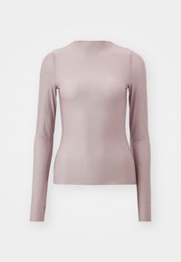 ALLISON LONGSLEEVED TURTLENECK TOP - Topper langermet - light grey