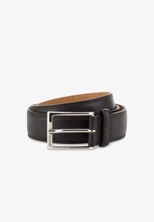 Boggi Milano, SADDLE-STITCHED TUMBLED - Ceinture - dark brown