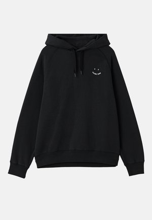 PS Paul Smith HOODIE HAPPY  - Sweatshirt - black