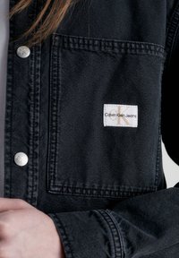 Calvin Klein Jeans RELAXED LINEAR - Camicia - ck black