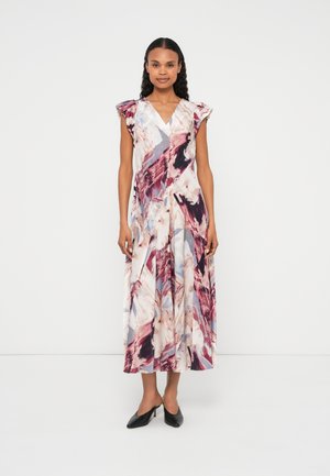 PUFF CUT DRESS - Vestido comprido - multi-coloured