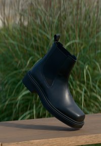 LEATHER - Klasične gležnjače - black