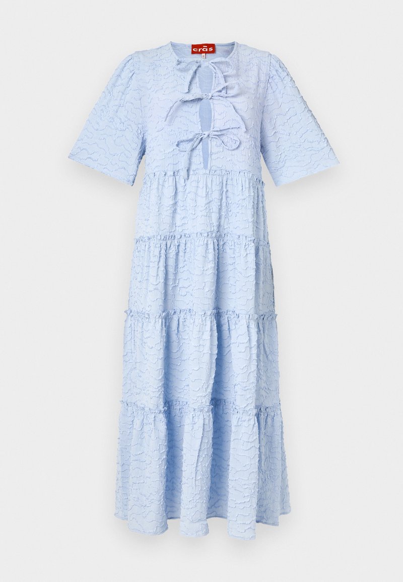 Cras Jurk blauw-metallic