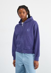 Carhartt WIP HOODED NELSON JACKET - Lukuga pusa - aura