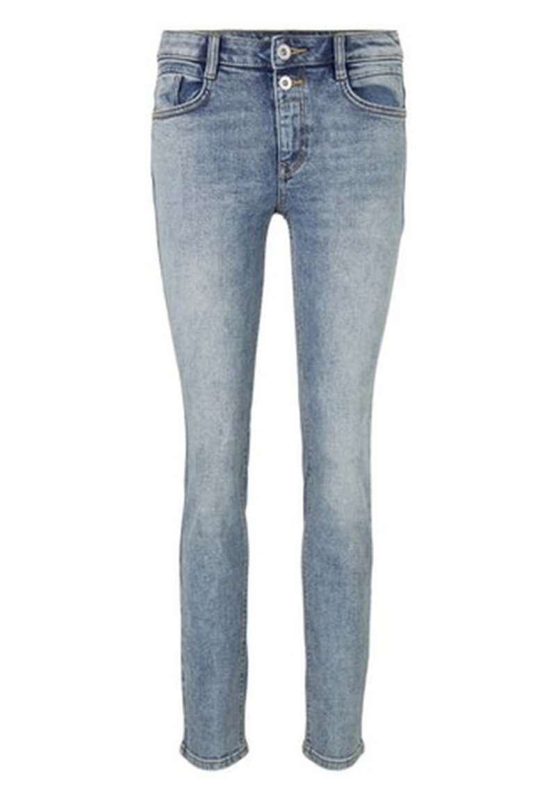 Tom Tailor Slim fit jeans grijs