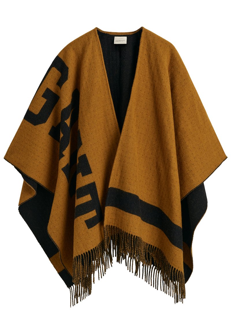 Gant Poncho bruin