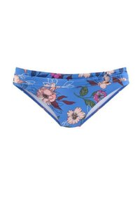 Bikini-Hose - blau bedruckt