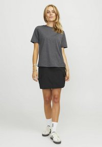 JJXX JXANNA EVERY TEE - Paprasti marškinėliai - dark grey melange