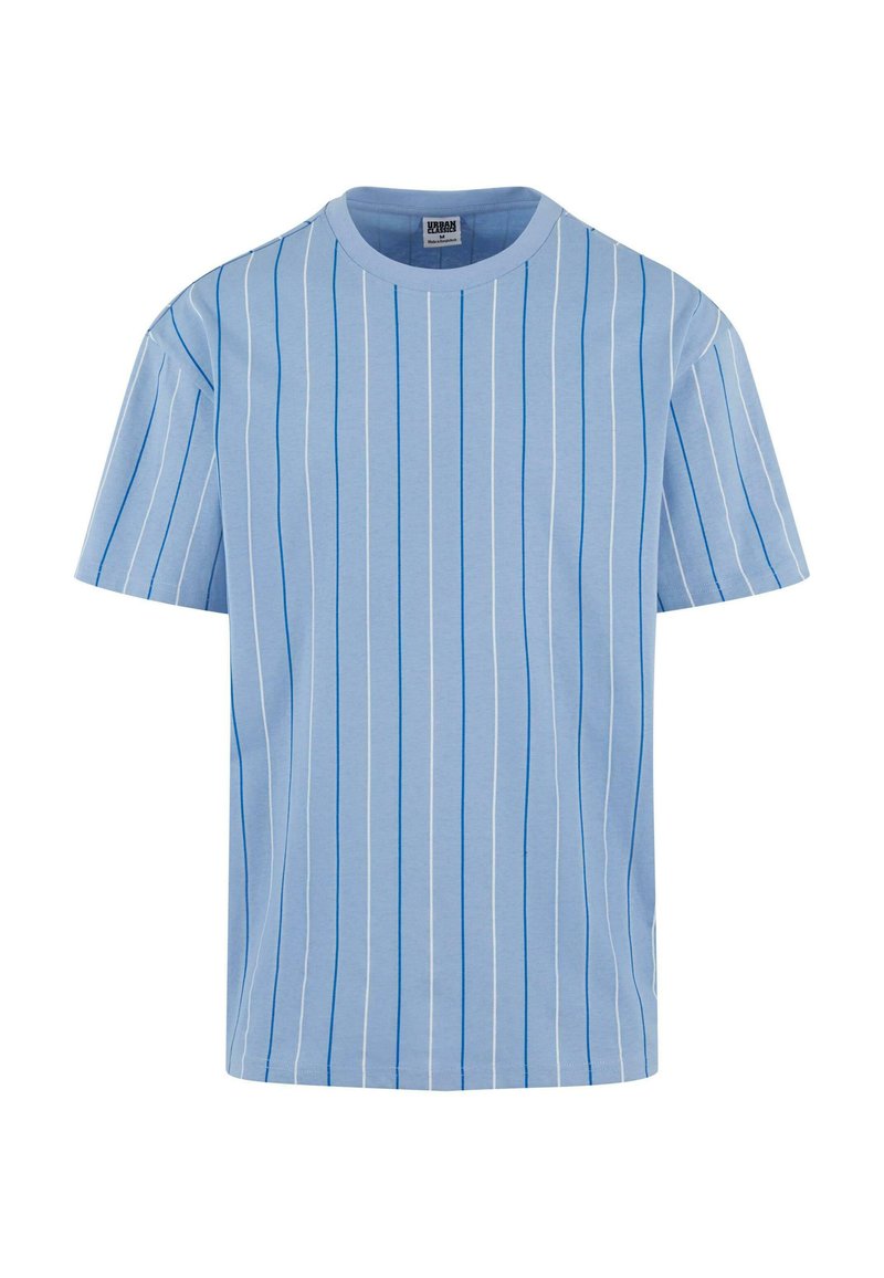 Urban Classics T-shirt con stampa powderblue white royal/blu