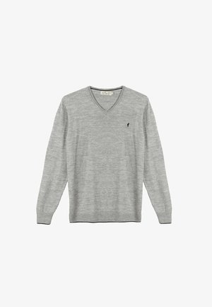Gentleman Farmer, COL V PEARL - Pullover - mix grey
