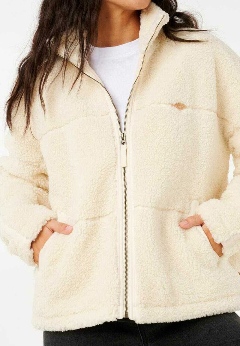 Polaire Toggi Femme Taille 12 Beige - Fermeture éclair Intégrale - Occasion Parfait état