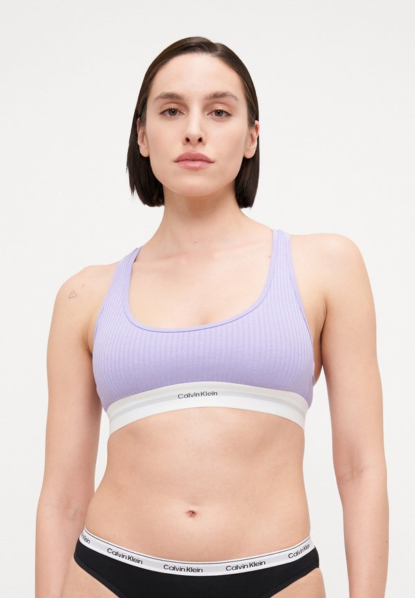 LIGHTLY LINED BRALETTE  - Bustier - lilac quartz