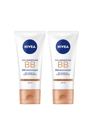 2X TAGESPFLEGE 5IN1 BB HAUTTYP MITTEL-DUNKEL LSF 15 24H FEUCHTIGKEIT, 50 ML - Sun protection - -