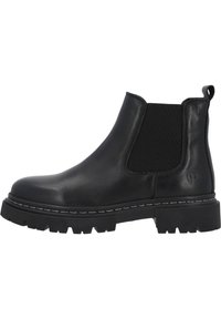 Palado Kotníkové boty na platformě - black