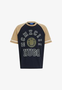 Unselected, dark blue five