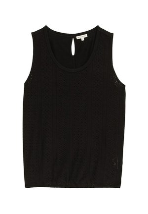 TOM TAILOR, Top - deep black