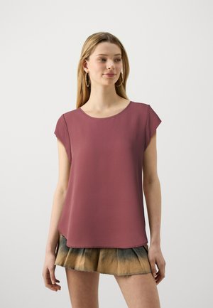 ONLY ONLVIC SOLID TOP - Bluse - rose brown