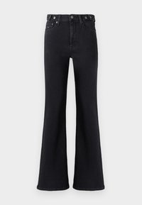 SYLVIA  - Trapezaste traperice - denim washed black
