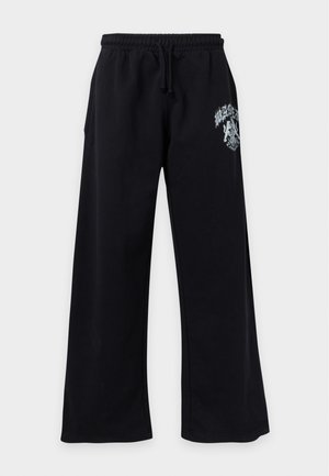 Wasted Paris, SHIELD UNISEX - Долнище на анцуг - black/white