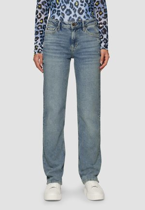 KAROLIN MID RISE USED-DETAILS - Straight leg -farkut - blau
