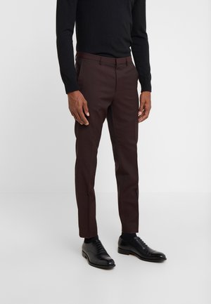 Pantalón de traje - bordeaux